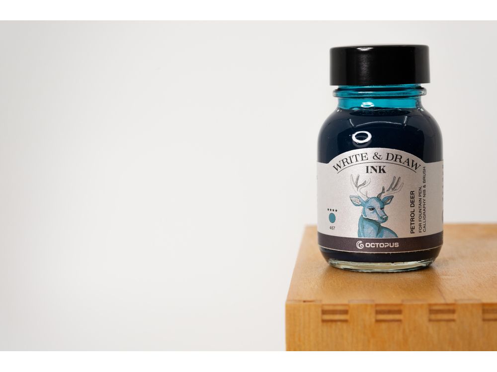 Octopus Write & Draw Ink (50mL) - Petrol Deer