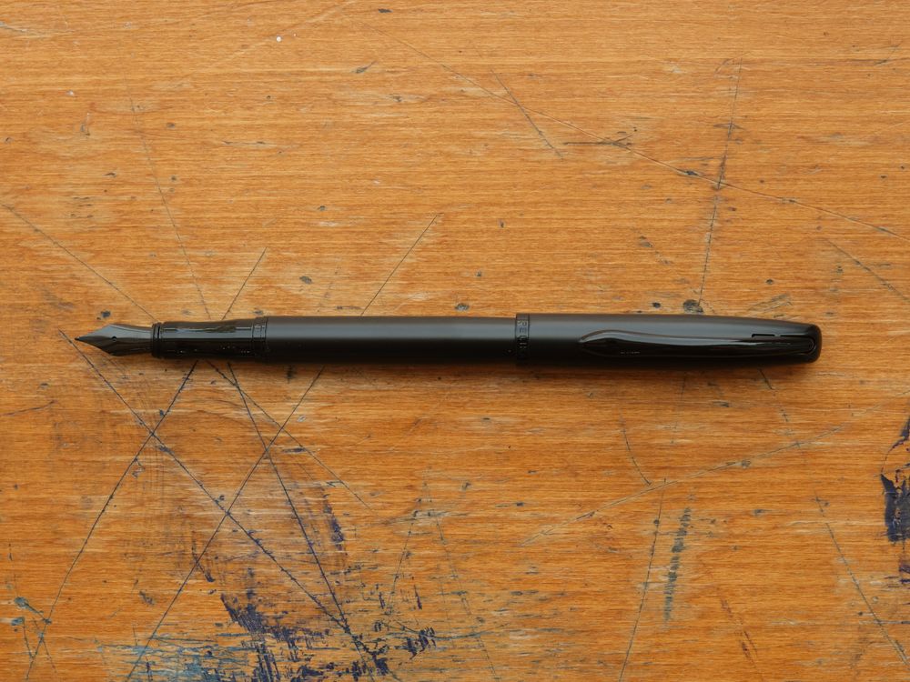 Pelikan Jazz Fountain Pen - Carbon Steel