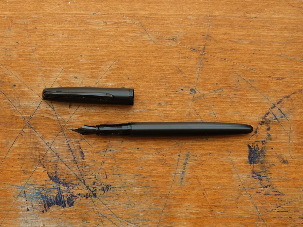 Pelikan Jazz Fountain Pen - Carbon Steel