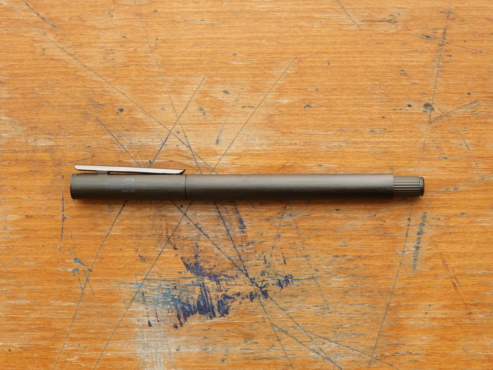 Faber Castell Neo-Slim Fountain Pen - Gun Metal