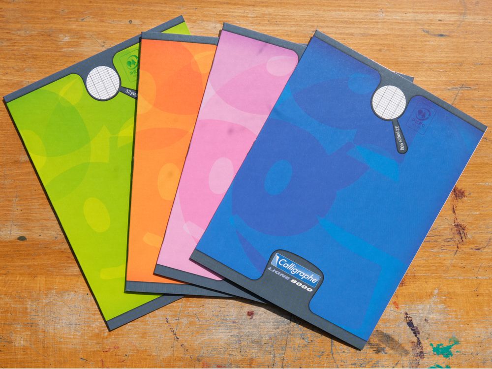 Clairefontaine - Seyes - A5 - Assorted Colours (32 pages)