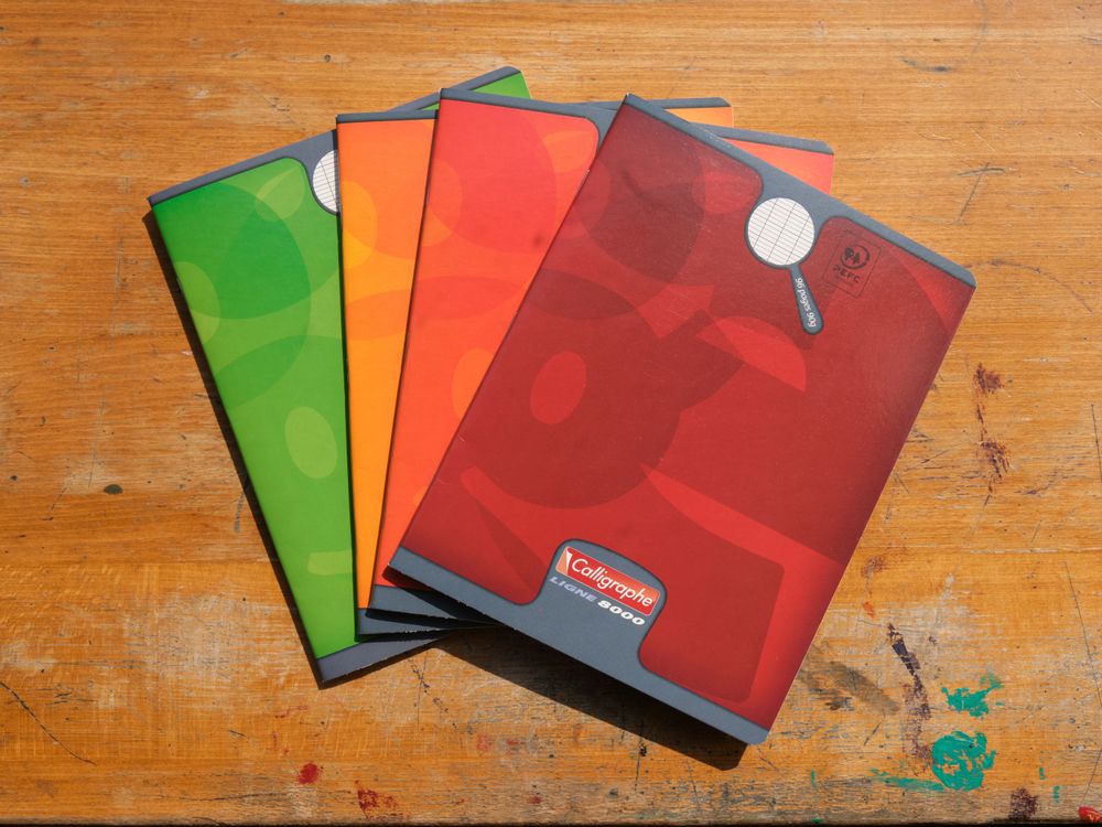 Clairefontaine - Seyes - A5 - Assorted Colours (96 Pages)