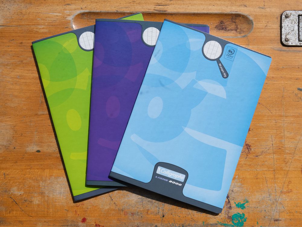 Clairefontaine - Seyes - A4 - Assorted Colours (96 Pages)