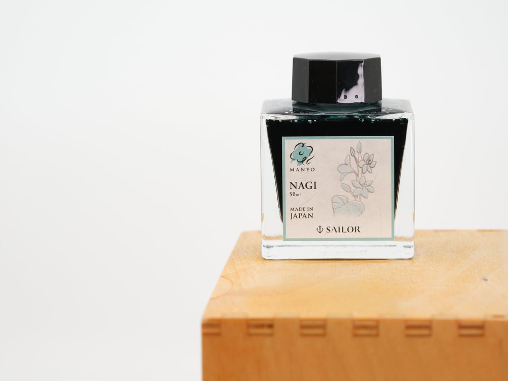 Sailor Manyo Fountain Pen Ink (50mL) - Nagi