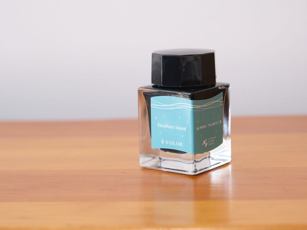 Sailor Fountain Pen Ink (20mL) - Limited Edition: Satellite Crayon Project - Eleuthera Island