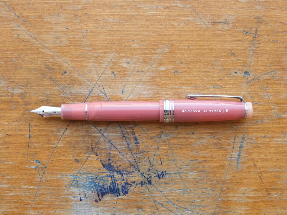 Sailor Limited Edition Professional Gear Fountain Pen - Satellite Crayon Project - Syvash
