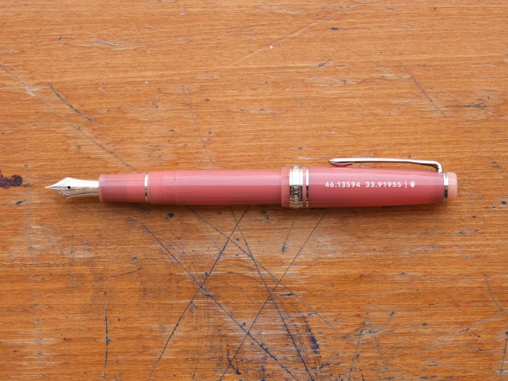 Sailor Limited Edition Professional Gear Slim Fountain Pen - Satellite Crayon Project - Syvash