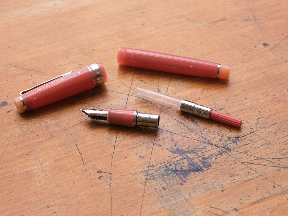 Sailor Limited Edition Professional Gear Slim Fountain Pen - Satellite Crayon Project - Syvash