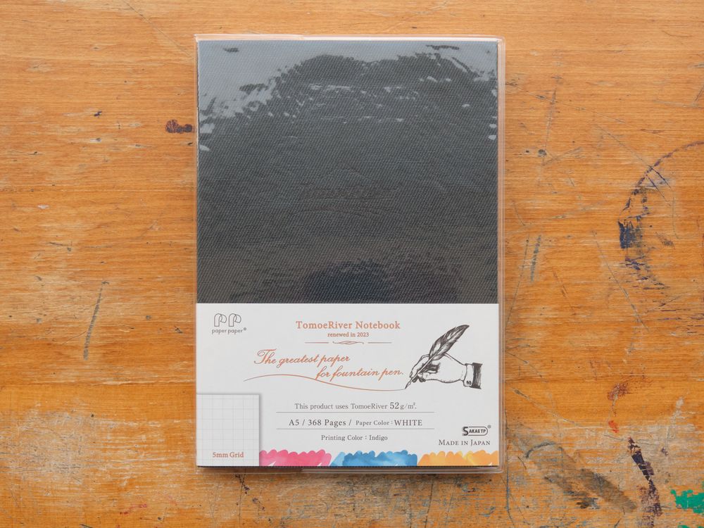 Sakae TP - Tomoe River Notebook - White A5 - Grid