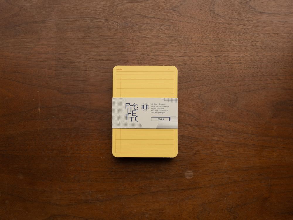 Foglietto - Memo Cards - Deck of 60 - A6 - To-Do (Blue/Pink/White/Yell ...
