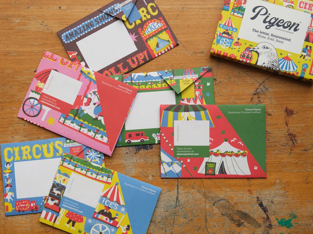 Pigeon - Correspondence Paper - 6 Sheets - Circus