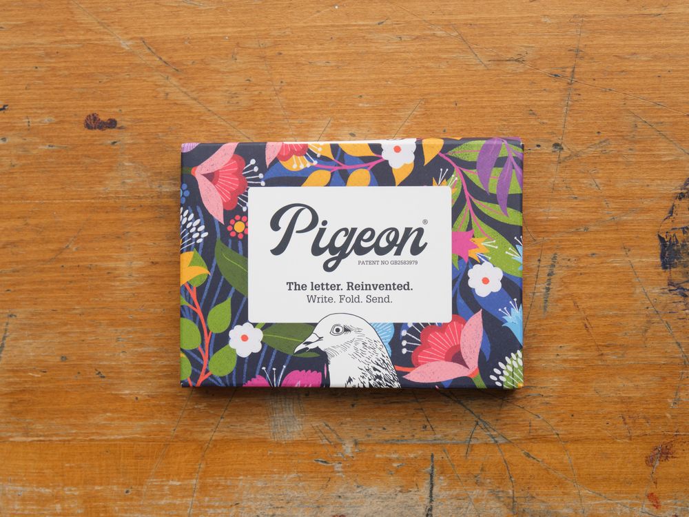 Pigeon - Correspondence Paper - 6 Sheets - Floral Fantasia