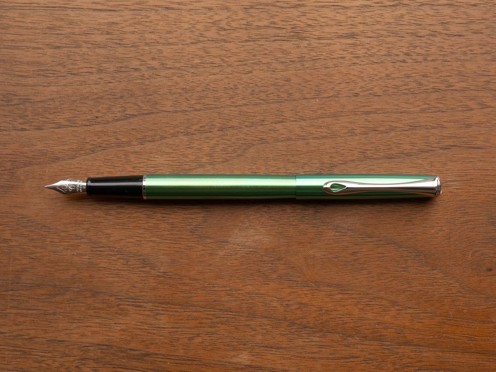 Diplomat Fountain Pen - Traveller - Funky Green