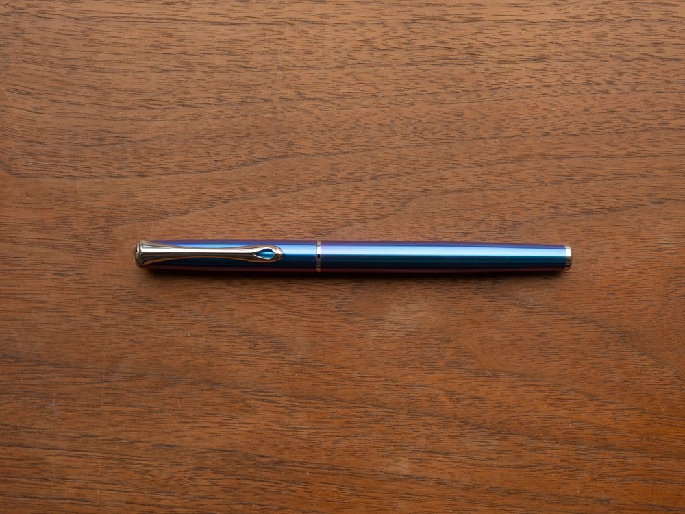 Diplomat Fountain Pen - Traveller - Funky Blue