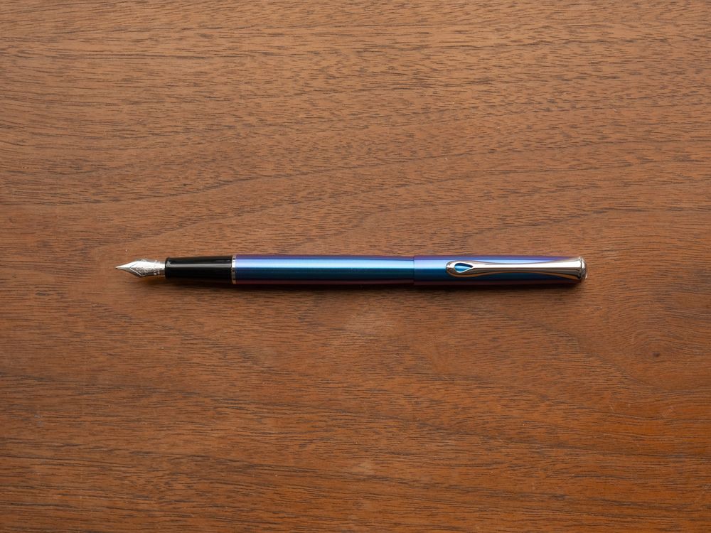 Diplomat Fountain Pen - Traveller - Funky Blue