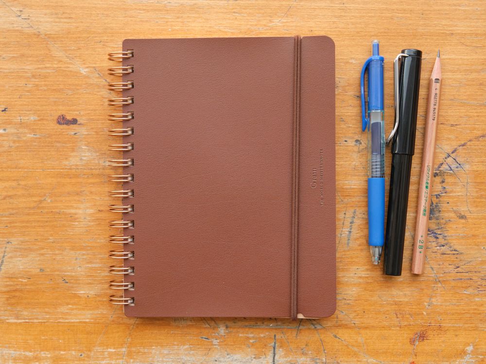 Midori Grain Ring B6 Variant - Dark Brown