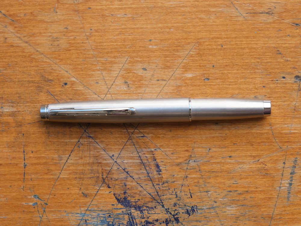 Monteverde Dakota Fountain Pen - Stainless Steel