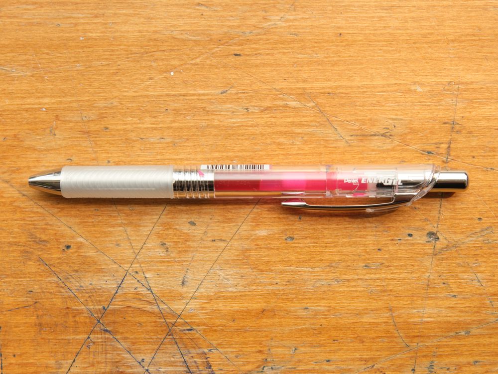 Pentel Energel infree Needle Point - 0.5mm - Pink