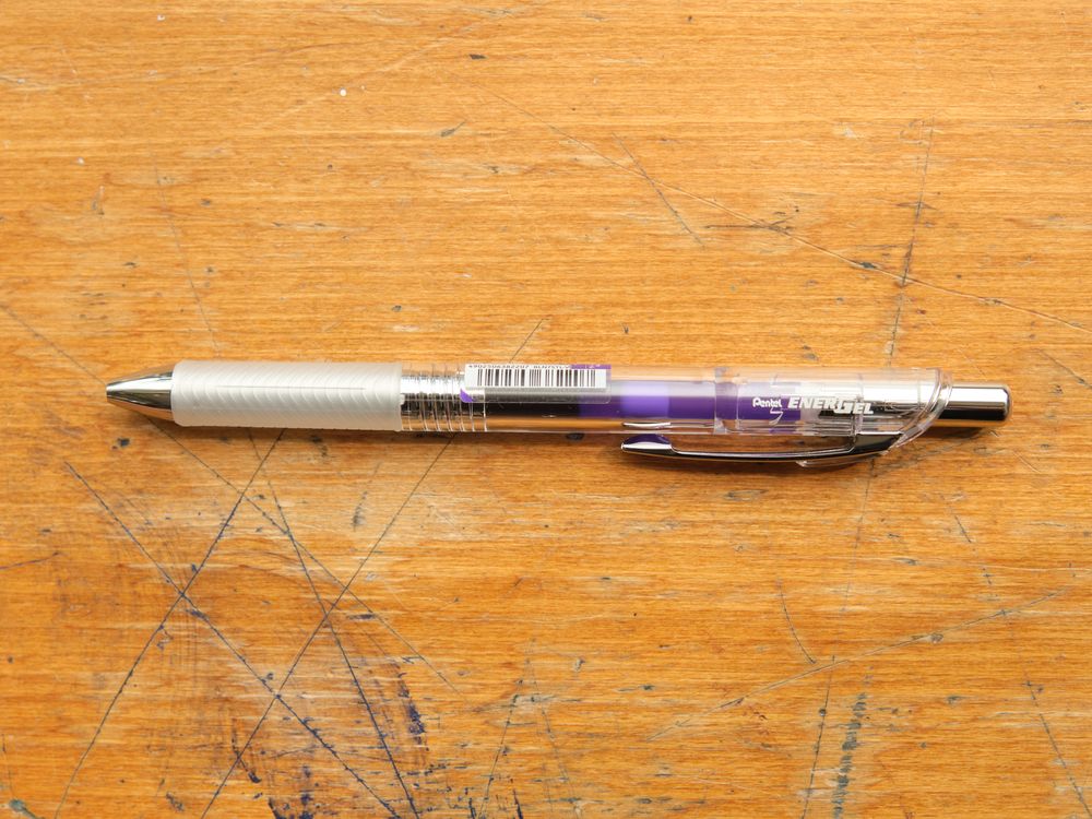 Pentel Energel infree Needle Point - 0.5mm - Violet