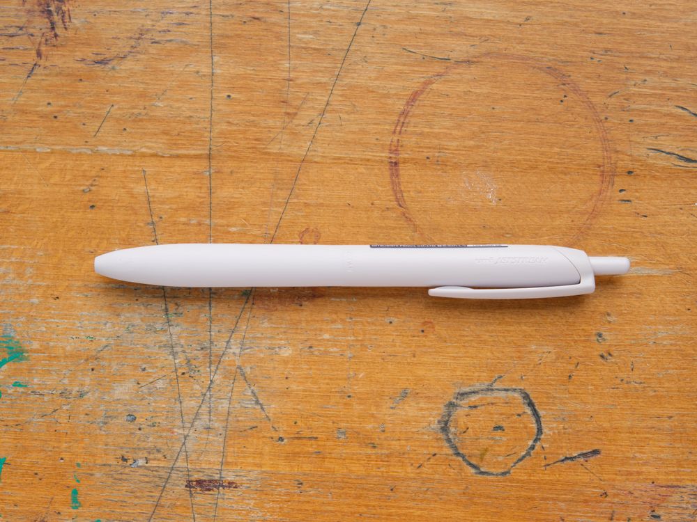 Uni Jetstream Lite Touch Ballpoint Pen - 0.5mm - Iris White