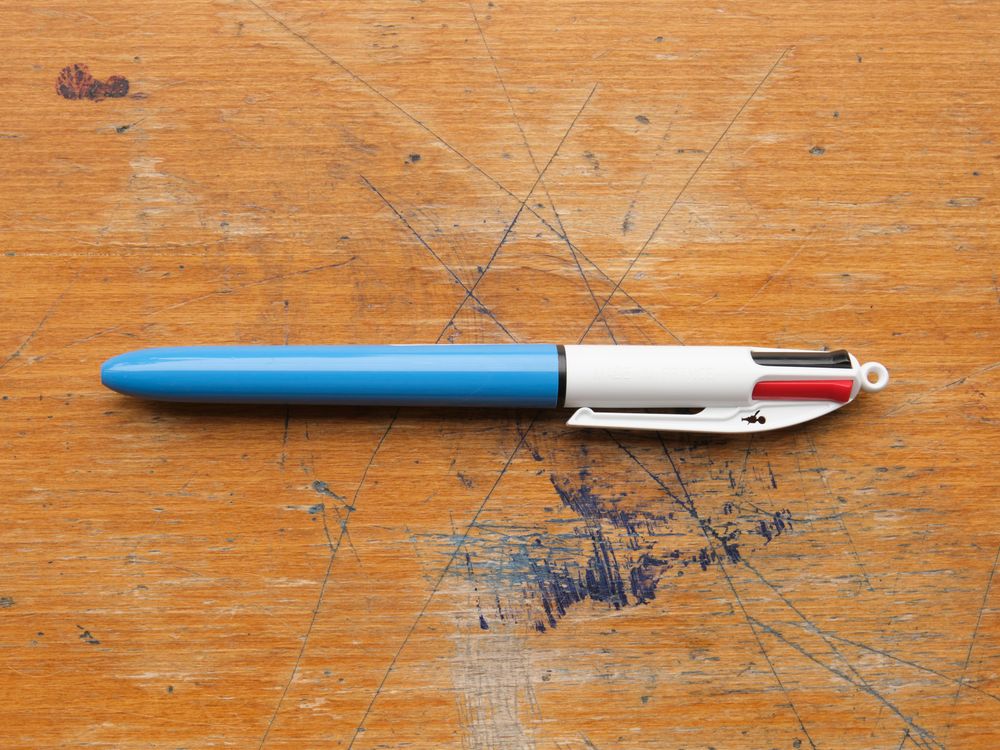 BIC - Ballpoint Pen - 1.0mm - 4-Colour