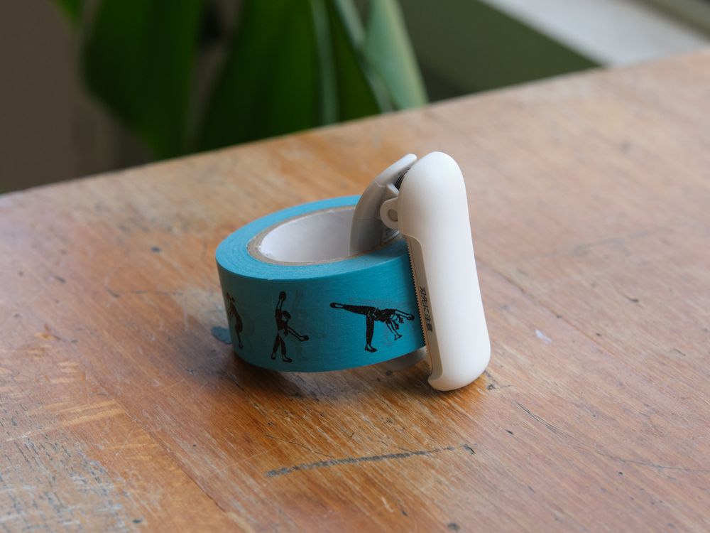 Kokuyo Cut clip-type Washi Tape cutter 20~25mm - White