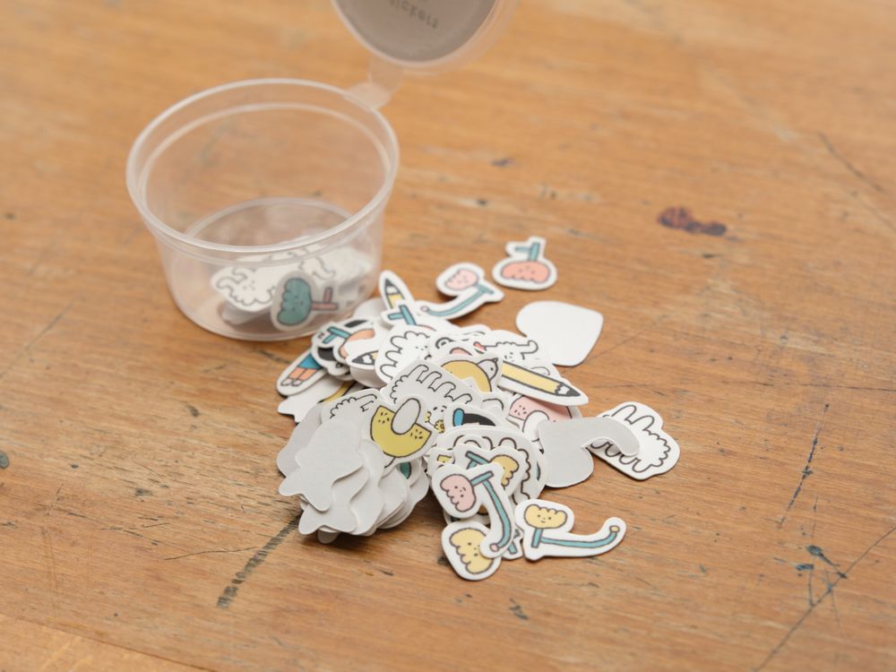 Yohand Studio - Tiny Stickers  - Set 1 - 100 Stickers
