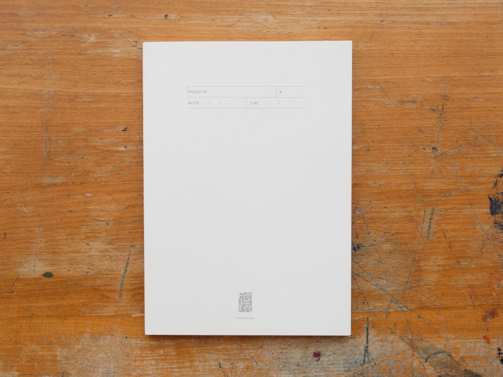 Foglietto - Nota Bene Notepad - 70 Sheets - A5 - Quadrato (White)