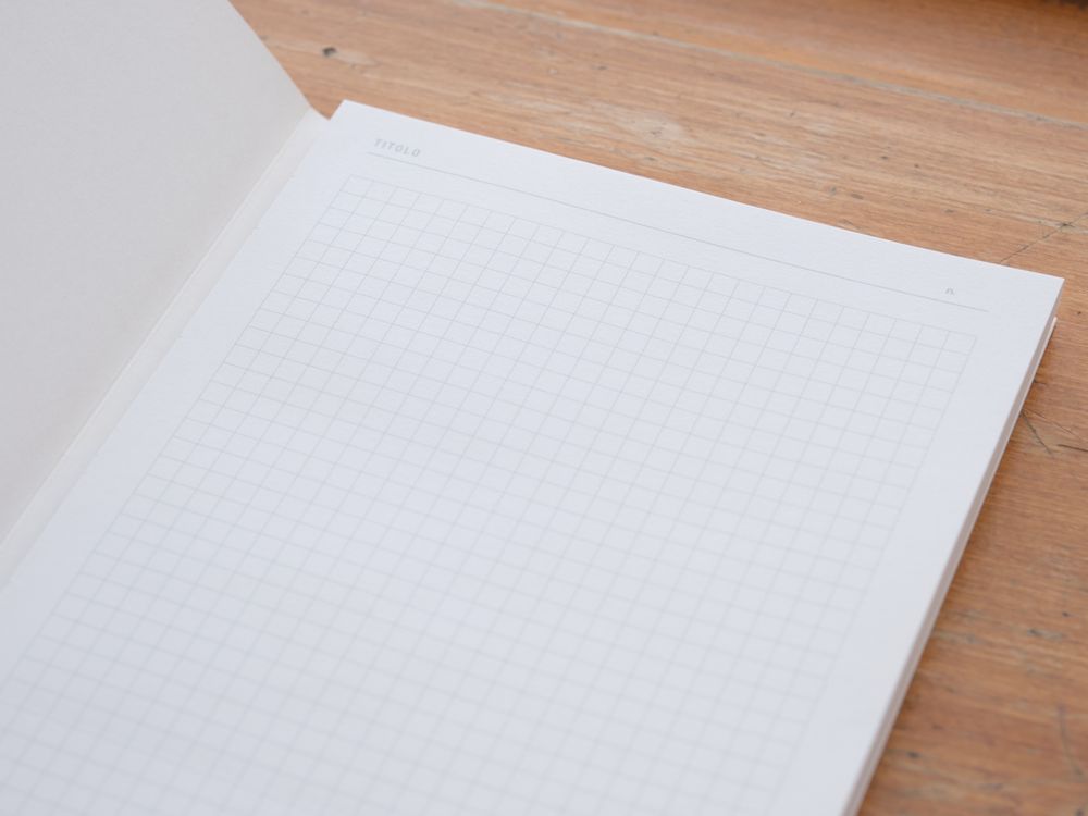 Foglietto - Nota Bene Notepad - 70 Sheets - A5 - Quadrato (White)