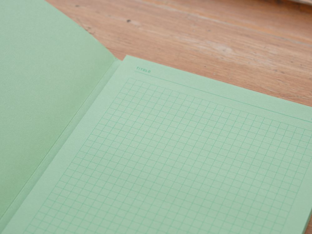 Foglietto - Nota Bene Notepad - 70 Sheets - A5 - Quadrato (Green)