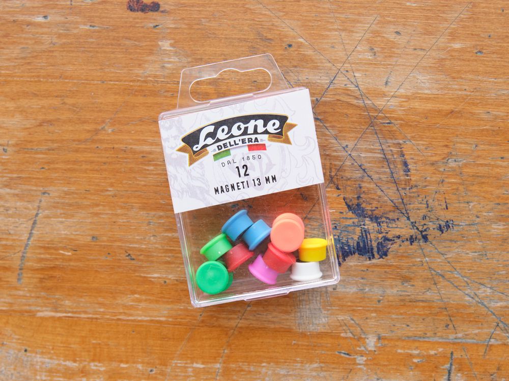 Dell'Era - Multi-Colour Magnets - 12 Piece (13mm)