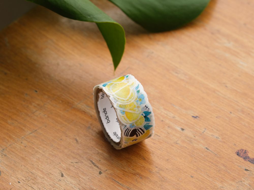 Bande - Masking Roll Sticker - Lemon Wreath (BDA742)