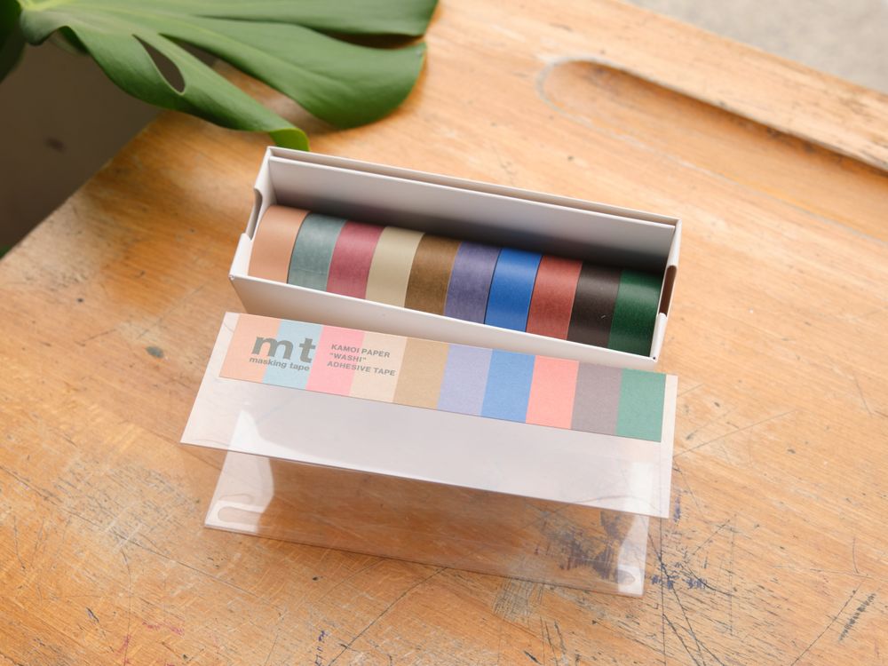 MT Washi Tape - Set of 10 - Muted