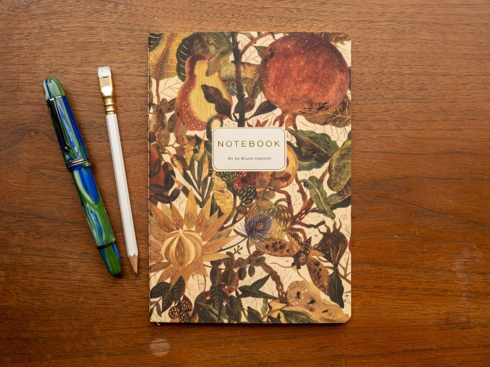 Bruno Visconti A5 Lined Notebook - Figs