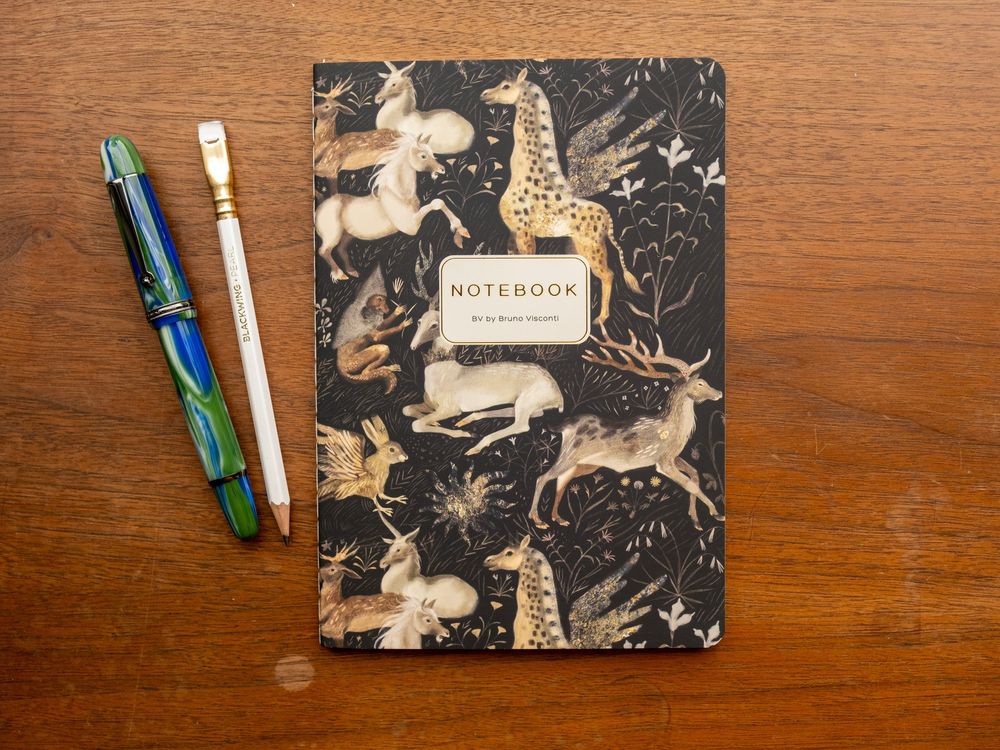 Bruno Visconti A5 Lined Notebook - Fauna Fantasy