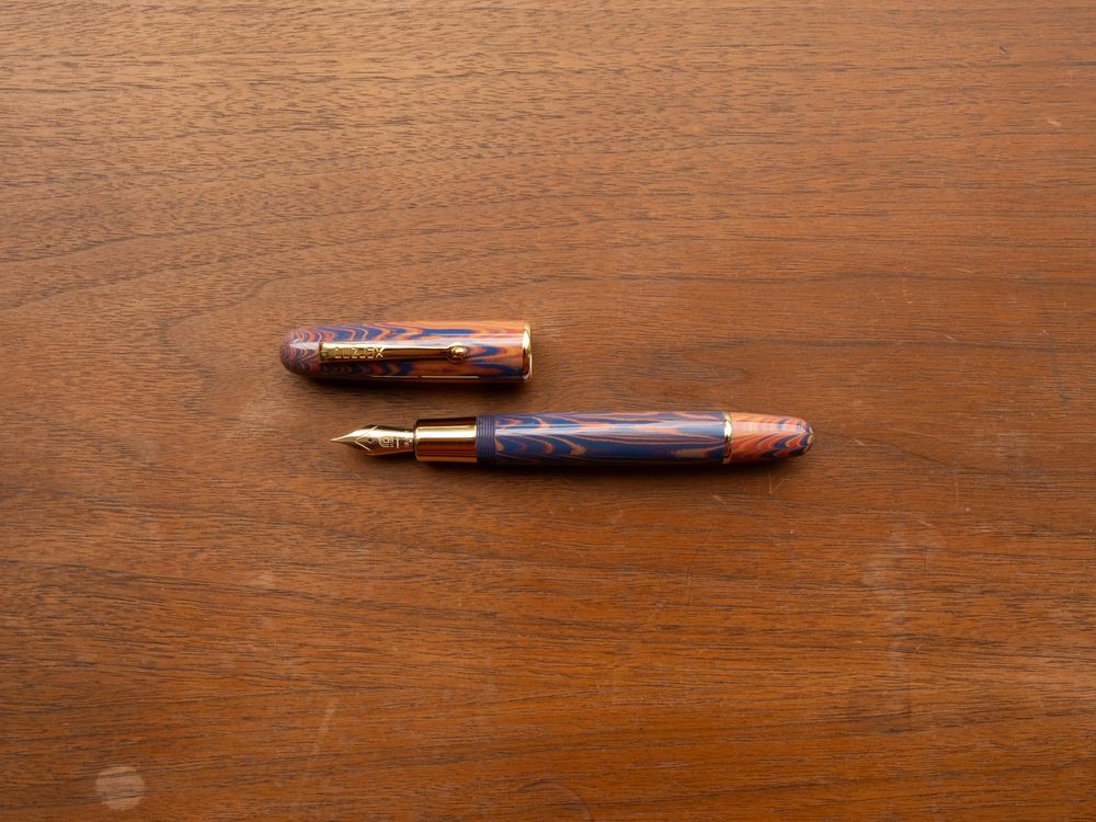 Penlux Elite Fountain Pen - Special Edition - Ebonite Sunset