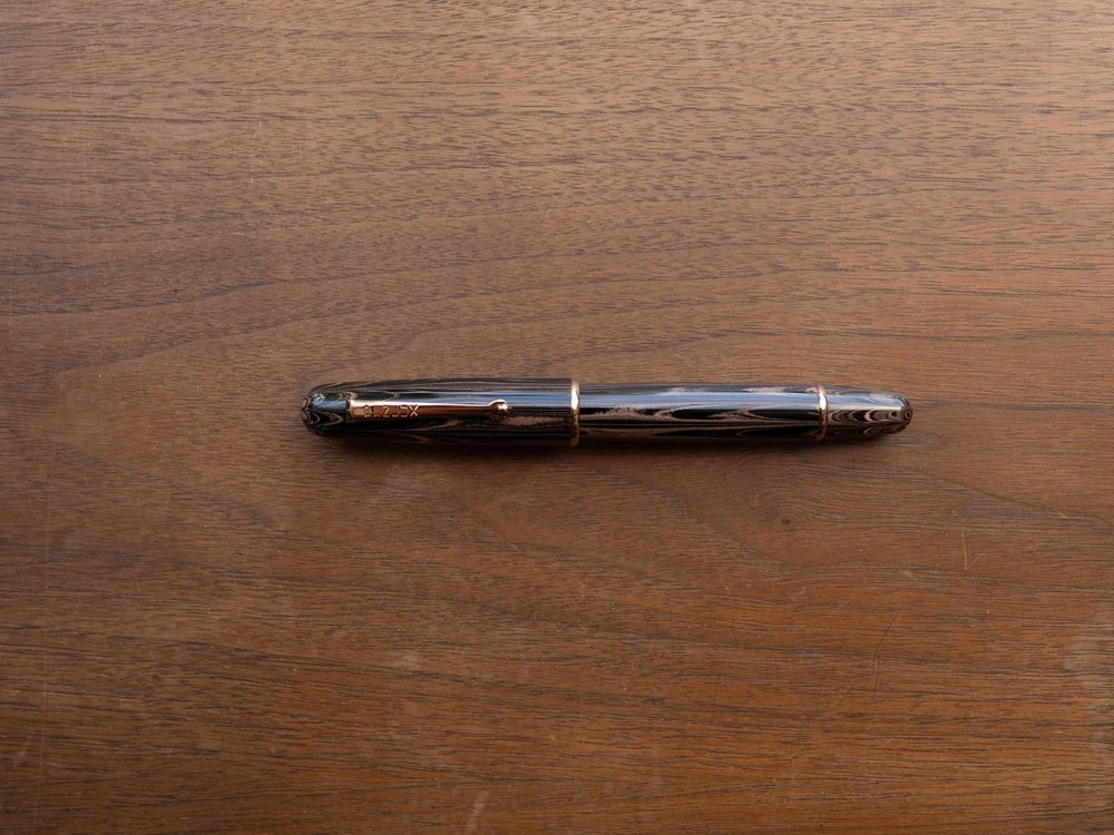 Penlux Elite Fountain Pen - Special Edition - Ebonite Woodgrain