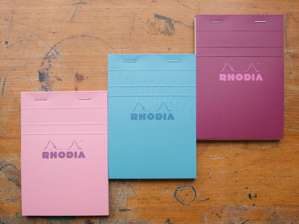 Rhodia - Pad No. 13 - A6 - Assorted Colours (Graph)