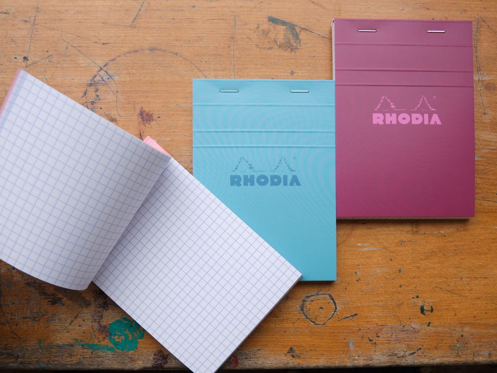 Rhodia - Pad No. 13 - A6 - Assorted Colours (Graph)