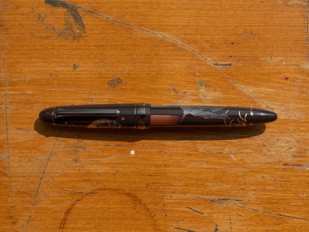 Sailor 1911L Fountain Pen - Special Edition - Ninja Maki-e - Oshiro