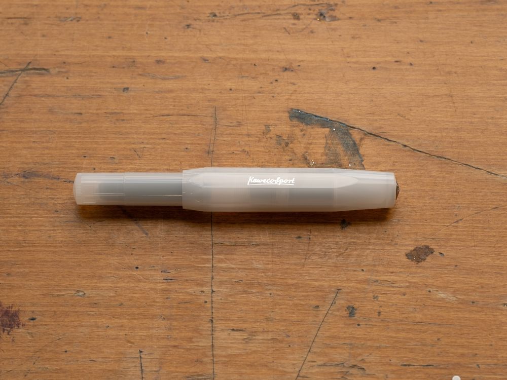 Kaweco Frosted Sport Fountain Pen - Natural Coconut