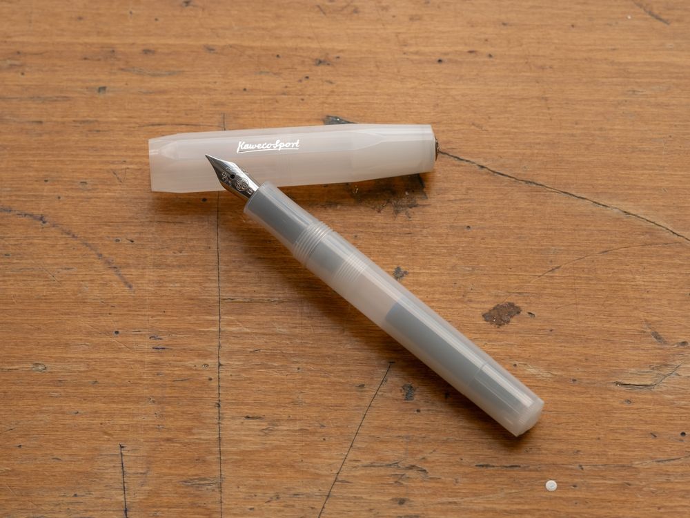 Kaweco Frosted Sport Fountain Pen - Natural Coconut