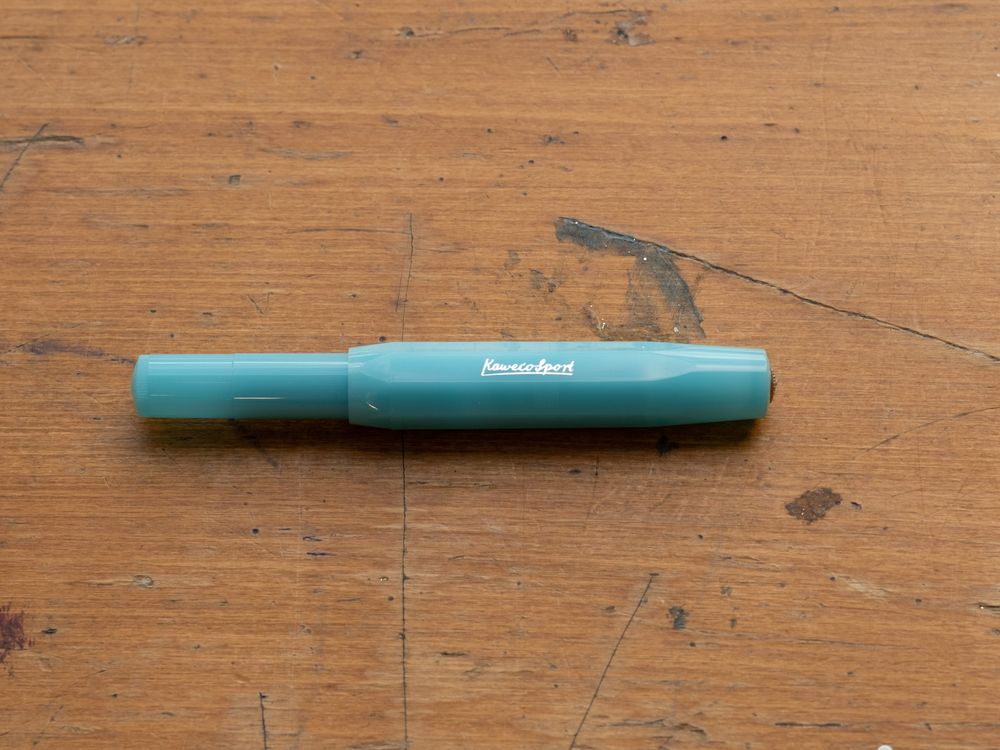 Kaweco Frosted Sport Fountain Pen - Blueberry