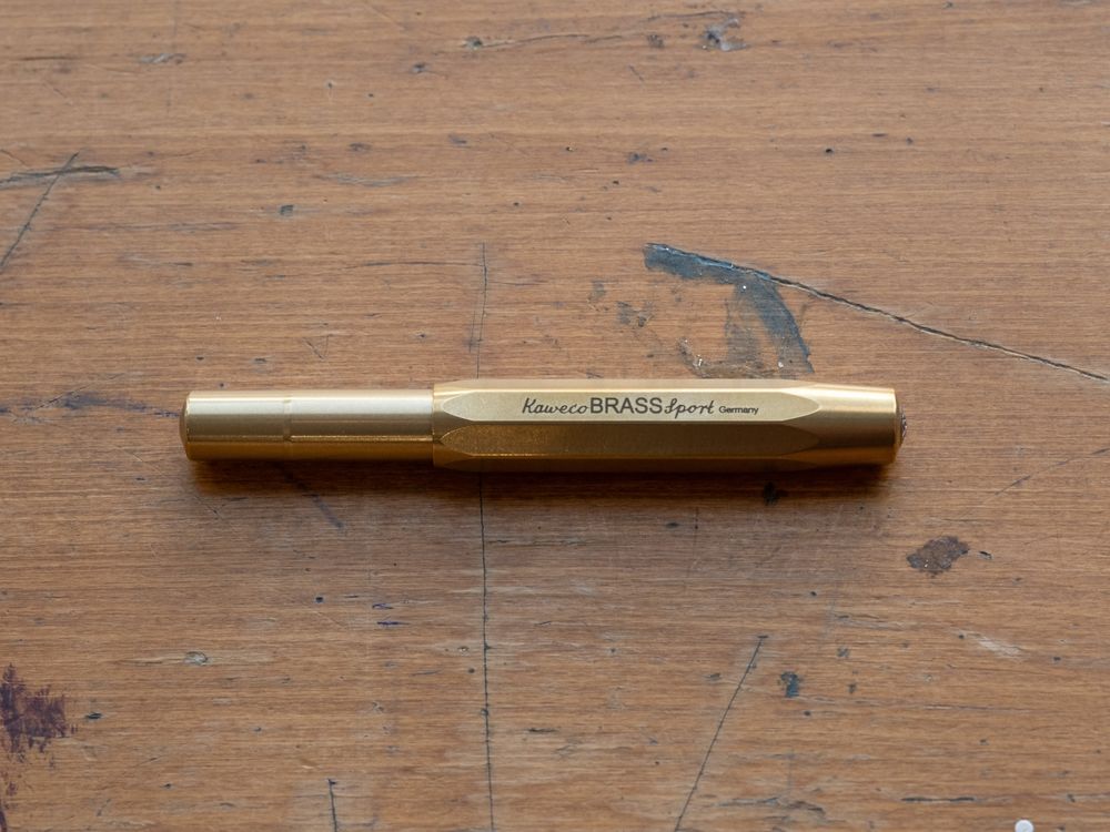 Kaweco Brass Sport Fountain Pen