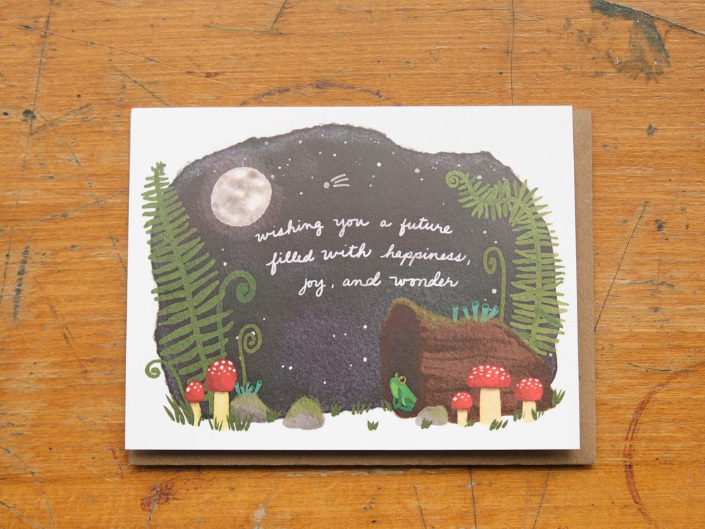 Little Truths Studio - Greeting Card - A Future Filled With Happiness