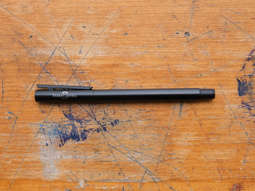 Faber Castell Neo-Slim Fountain Pen - Matte Black