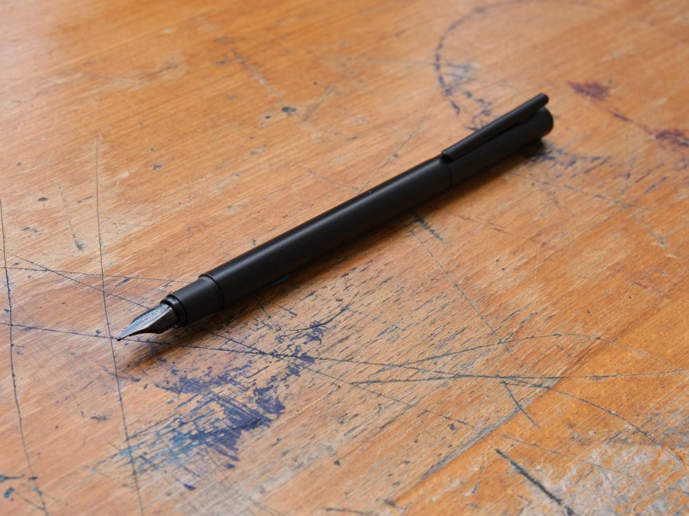 Faber Castell Neo-Slim Fountain Pen - Matte Black