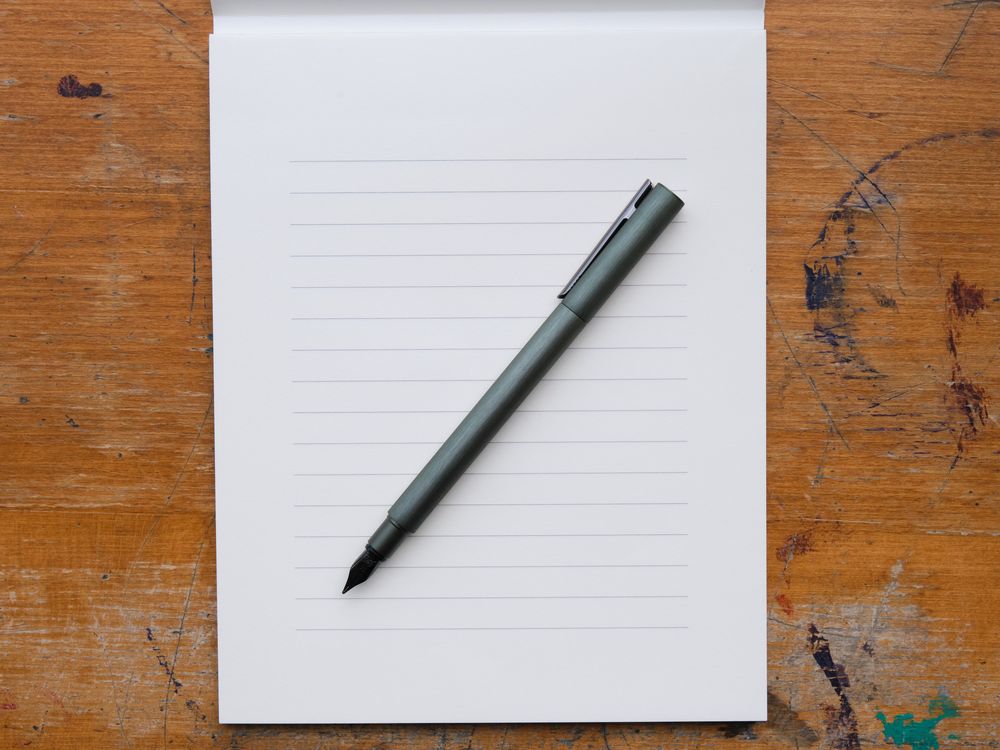 Faber Castell Neo-Slim Fountain Pen - Olive Green