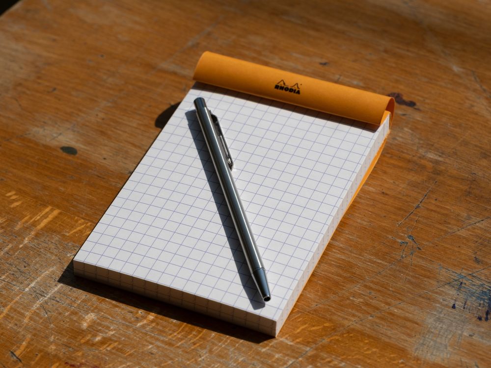 Rhodia - Pad No. 12 - Orange (Graph)