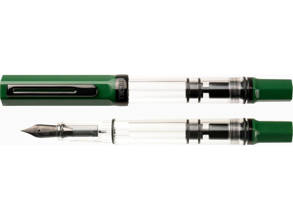 TWSBI ECO Fountain Pen - Irish Green with Onyx